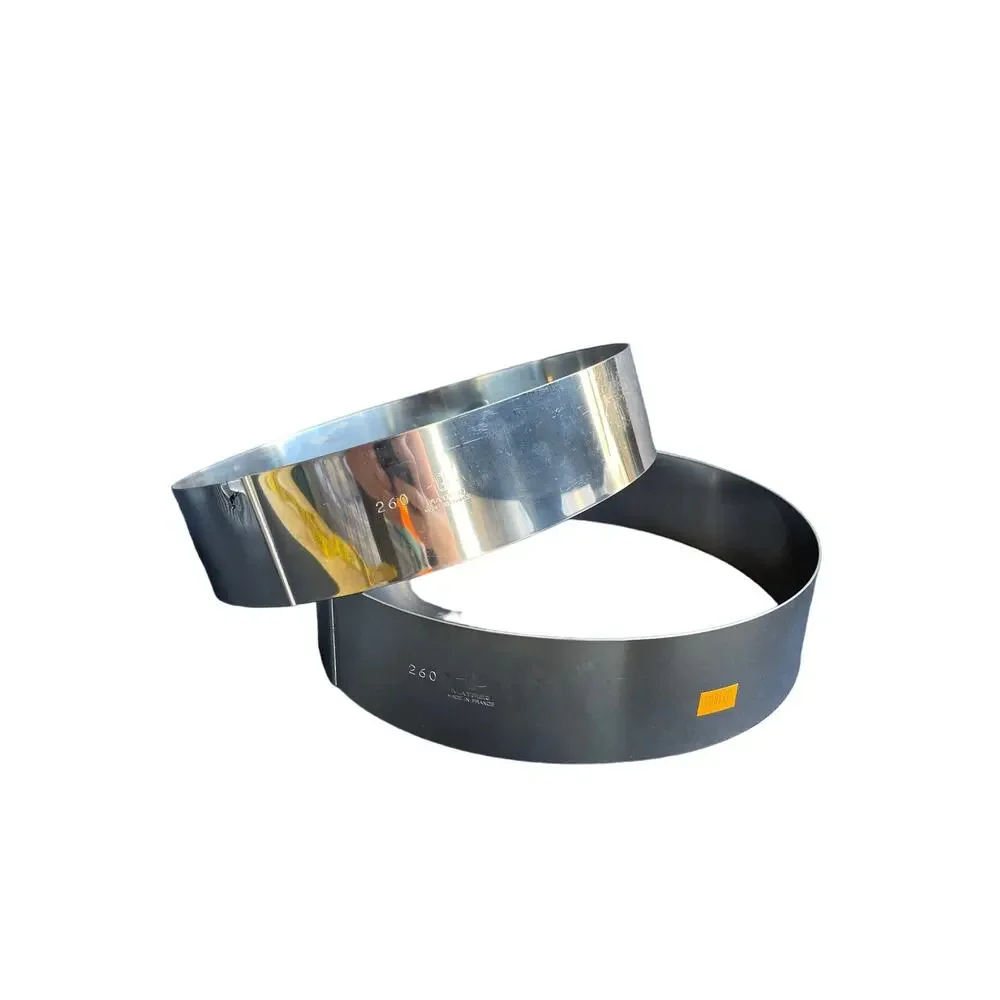 MATFER BOURGEAT Professional Stainless Steel Tart Ice Cream Cake Ring 260mm NWT